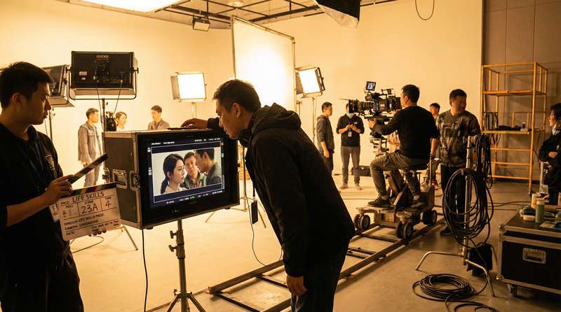 哔咔漫画影视传媒制作现场